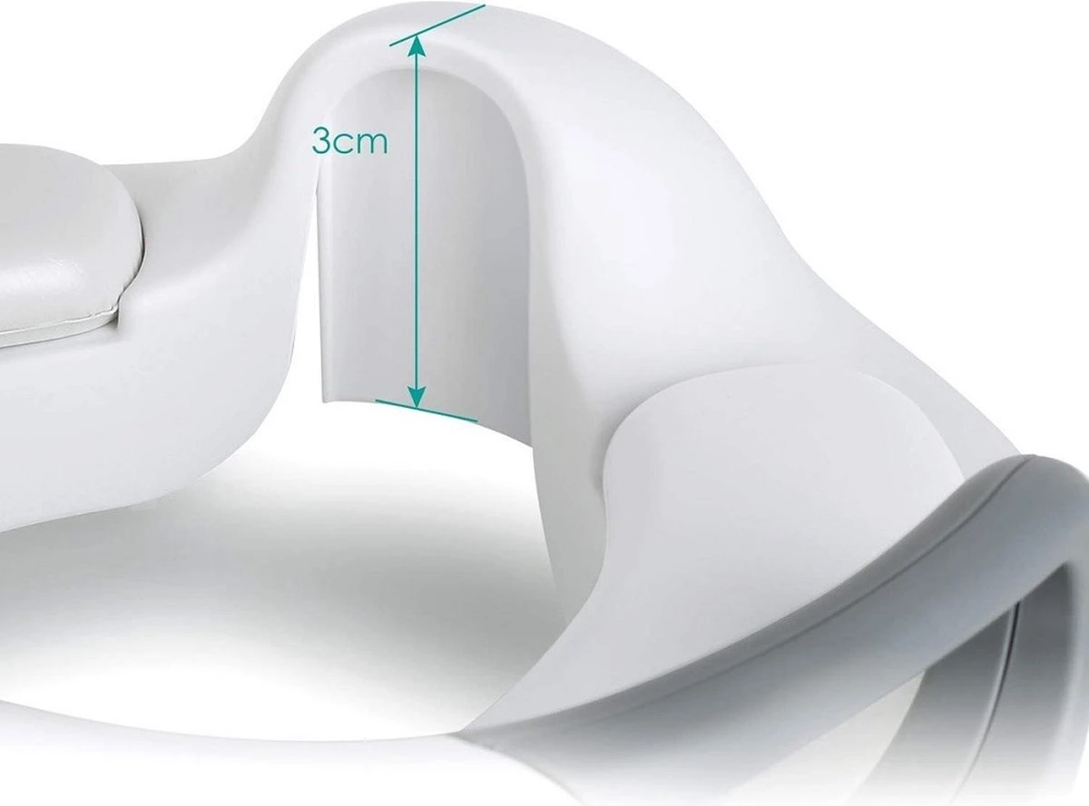 Universele Toiletbril Met Handvaten Voor Kinderen | Kinder Toiletzitje Toiletstoel | WC-bril Verkleiner Voor Peuters En Kleuters | Blauw LB-A23 - Afbeelding 4