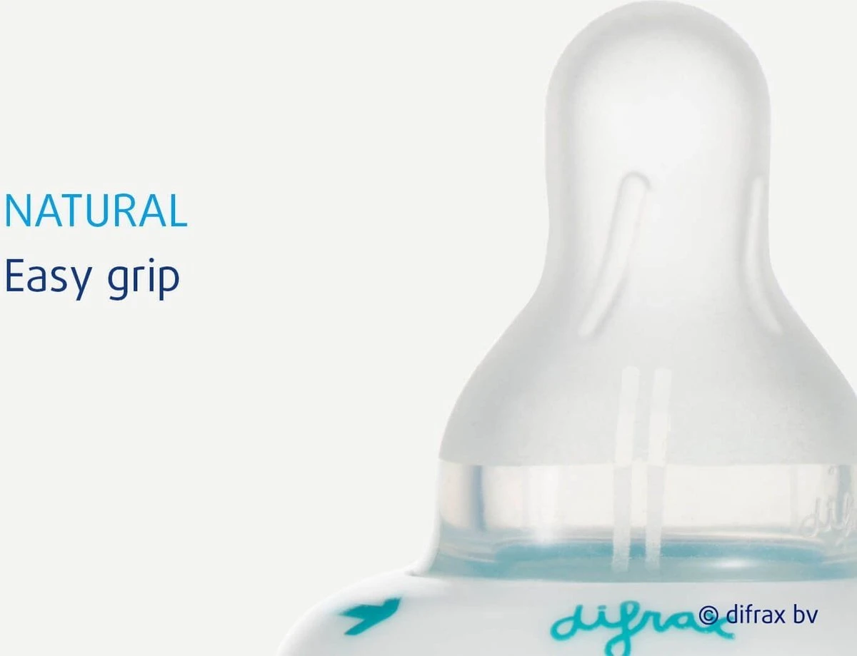 Difrax 1-2-3 Doseerspeen Natural - 2st - Afbeelding 2