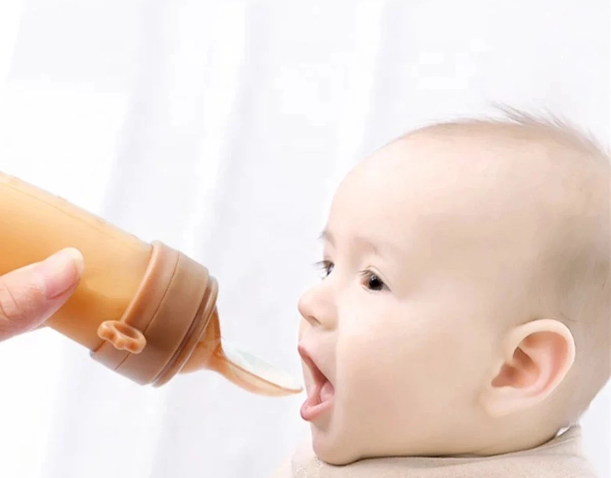 BIBI Siliconen Baby Voeding Lepels - 2 Verschillende Opzetstukken - Afbeelding 3