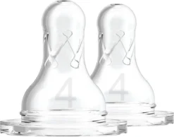 Dr. Brown's Fles Speen Standaard - Fase 4 - 2 Stuks