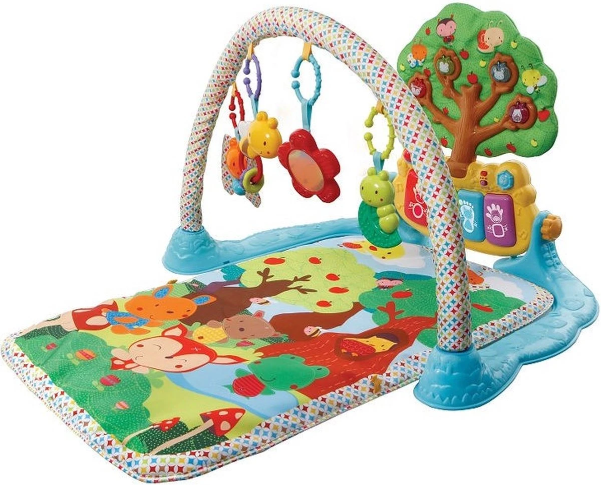 VTech Baby Dierenvriendjes Speelmat - Babygym - Interactief Speelgoed - 6 Tot 36 Maanden