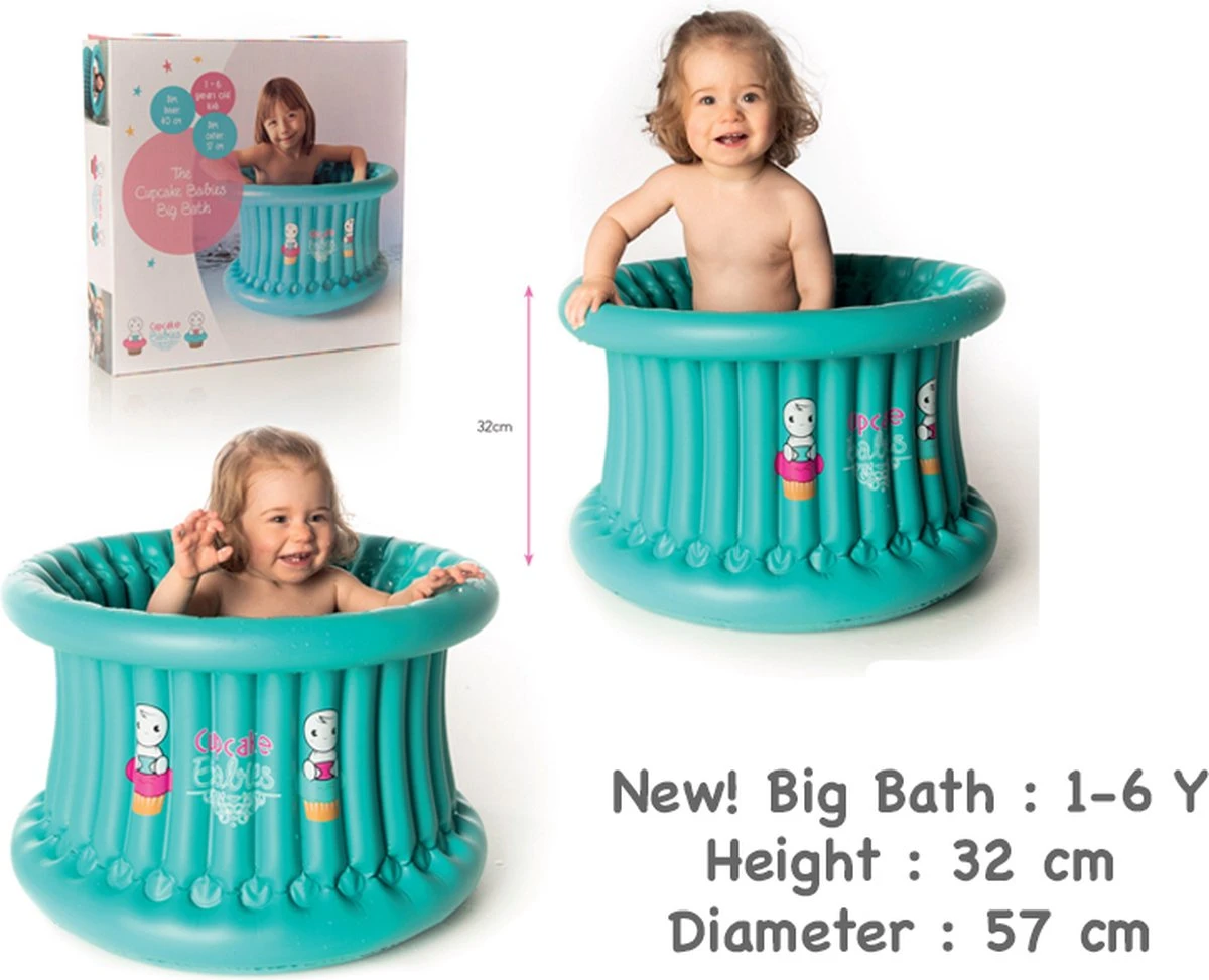 Cupcake Babies - Bad - Zwembad - Baby Bad - Bad Eendje - Onder De Douche Bad - Afbeelding 6