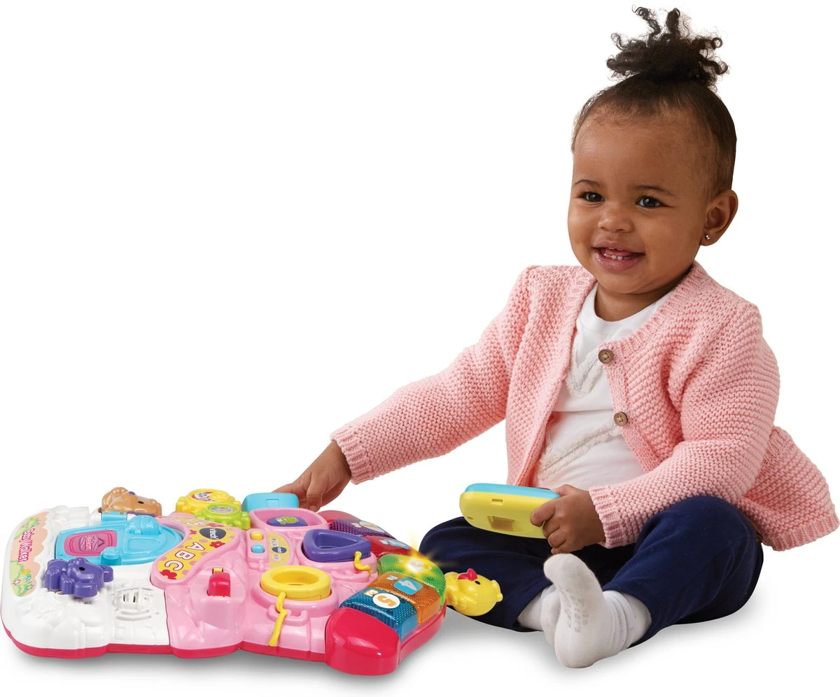 VTech 2 In 1 Baby Walker - Educatief Babyspeelgoed - Roze - 9 Tot 36 Maanden - Afbeelding 4