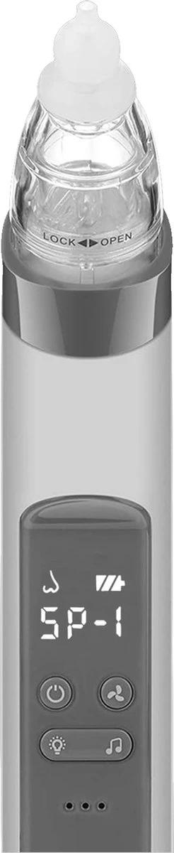 Hoy En Dia Neusreiniger Baby Snoetenpoetsers – Elektrische Neuszuiger En Blackhead Remover- Neuspeer Met USB - Muziek