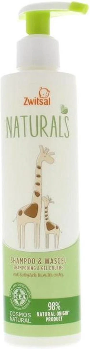 Zwitsal Naturals Shampoo&Wasgel 250ml - Afbeelding 11