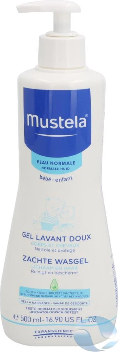 Mustela Baby Zachte Wasgel - 500 Ml - Afbeelding 6