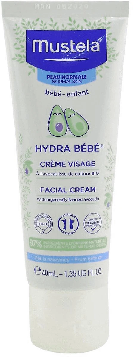 Mustela Crème Bébé Hydra Bébé Visage - Afbeelding 2