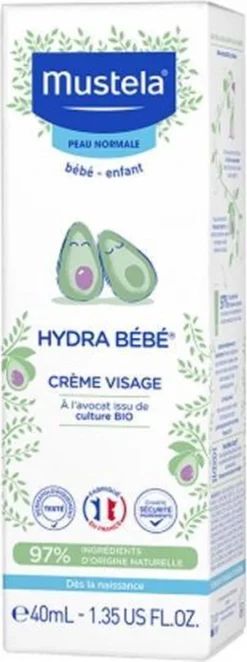 Mustela Crème Bébé Hydra Bébé Visage