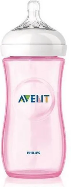 Philips Avent - Natural Babyfles - Langzame Toevoer - 1+ Maanden - 260ml - SCF034/27