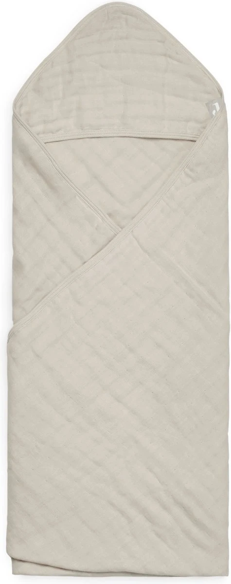 Jollein Badcape Wrinkled 75x75cm - Nougat - Afbeelding 6