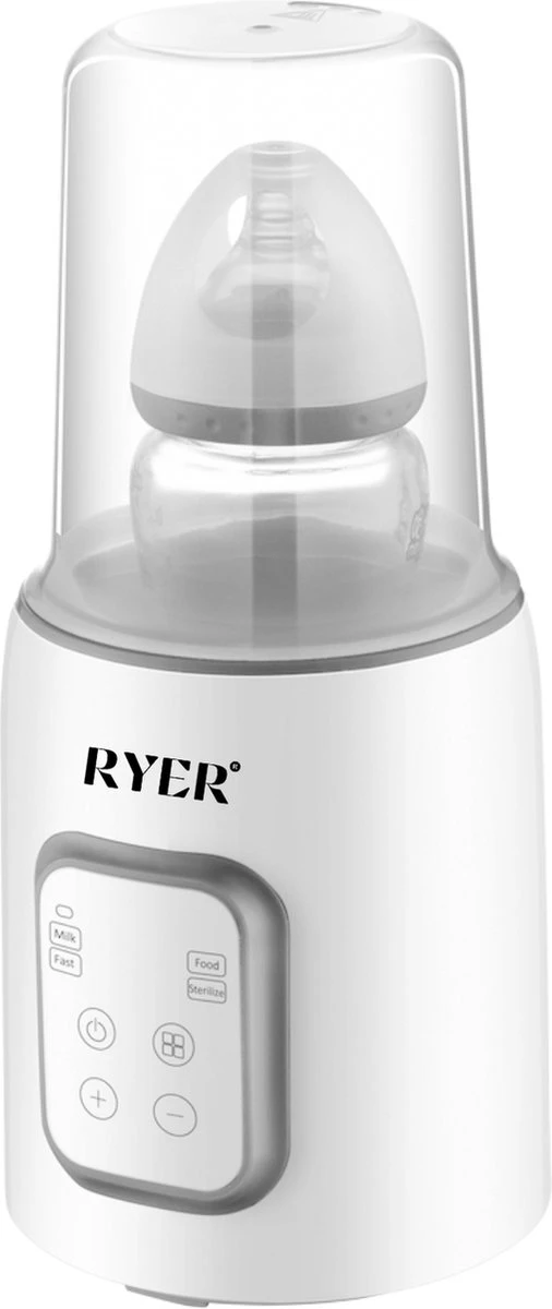 RYER Flessenwarmer 5 In 1 - LCD Scherm - Geschikt Voor Alle Babyflessen - Afbeelding 9