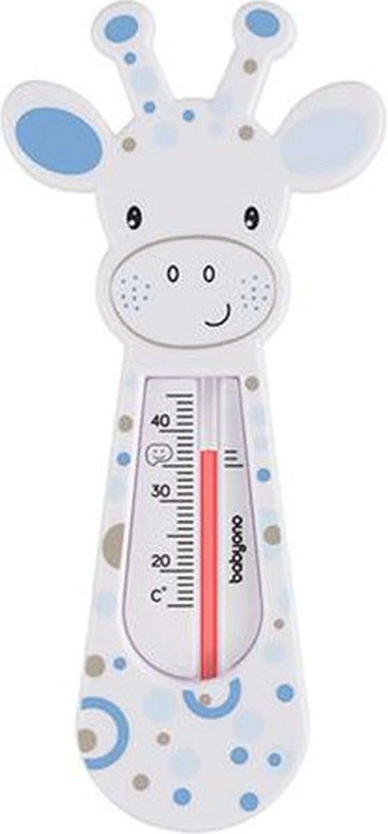 Baby Ono Giraffe Sproetjes Wit Drijvende Bad Thermometer