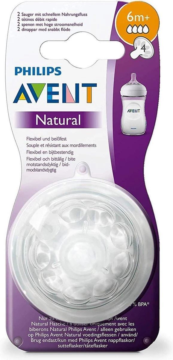 Philips Avent SCF044/27 Natural Speen - 6m+ - 2 Stuks - Afbeelding 13