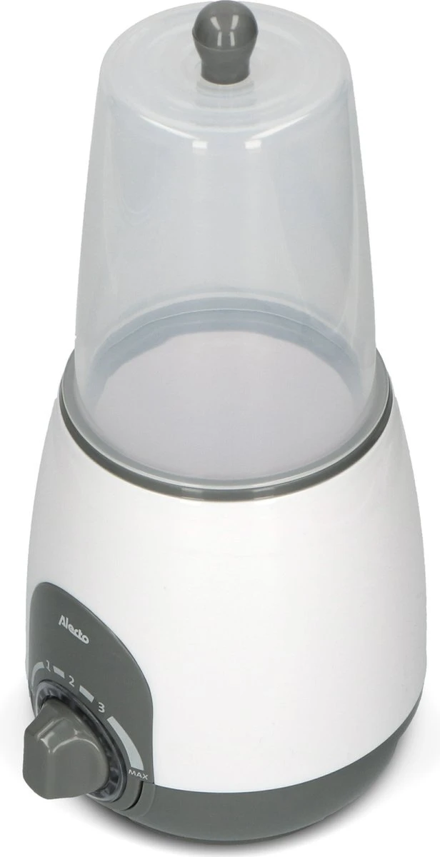 Alecto BW-512 CAR+ - Flessenwarmer 500W - Snelle Opwarming En Sterilisatie Thuis En Onderweg - Geleverd Met 12V Auto Adapter En Stoomkap - Wit - Afbeelding 12