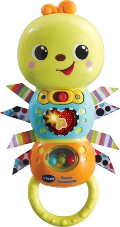 VTech Baby Rupsje Rammelaar - Educatief Babyspeelgoed - 3 Tot 36 Maanden