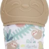 Itzy Ritzy - Itzy Mitt™ - Baby Bijtwant - Beige Luiaard