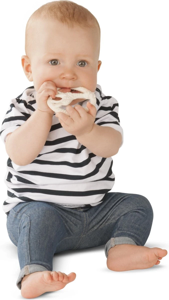 Sophie De Giraf - So Pure - Bijtring - Rond - Wit - Afbeelding 3