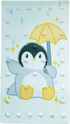 Pipip - Antislip Badmat Kind - Anti-slip Badmat Baby - Pinguïn