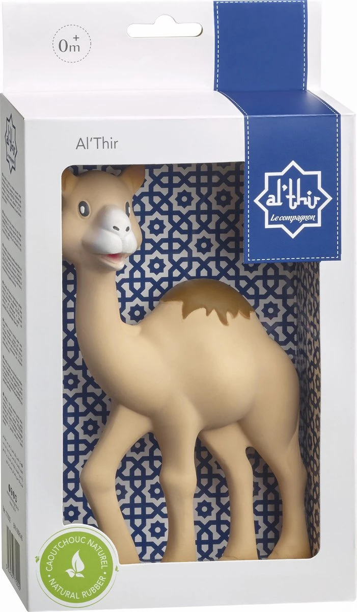 Sophie De Giraf - Al Thir De Dromedaris - Bijtspeelgoed - 100% Natuurlijk Rubber - Afbeelding 4