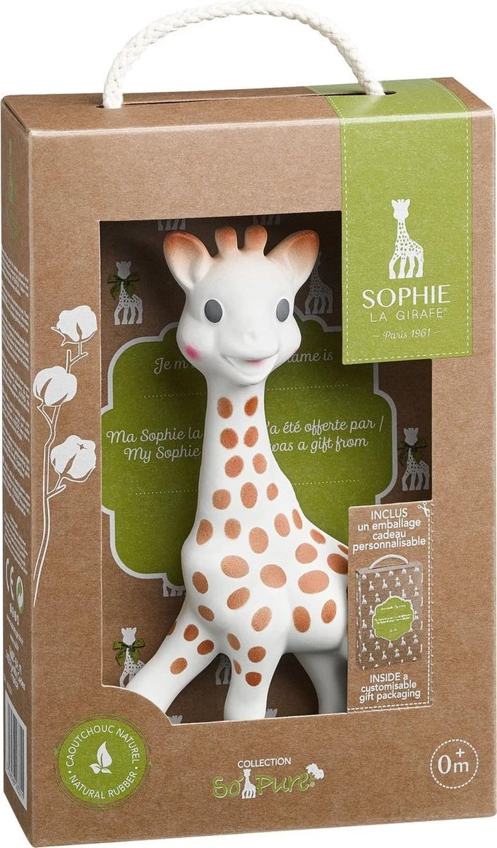 Sophie De Giraf - So Pure - Bijtspeelgoed - In Geschenkdoos - 100% Natuurlijk Rubber - Afbeelding 7