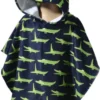 Slipstop - Poncho - Handdoek - Onesize - Gator - Krokodillen - Jongens - Kinderen - Zwemmen - Cape - Kadotip