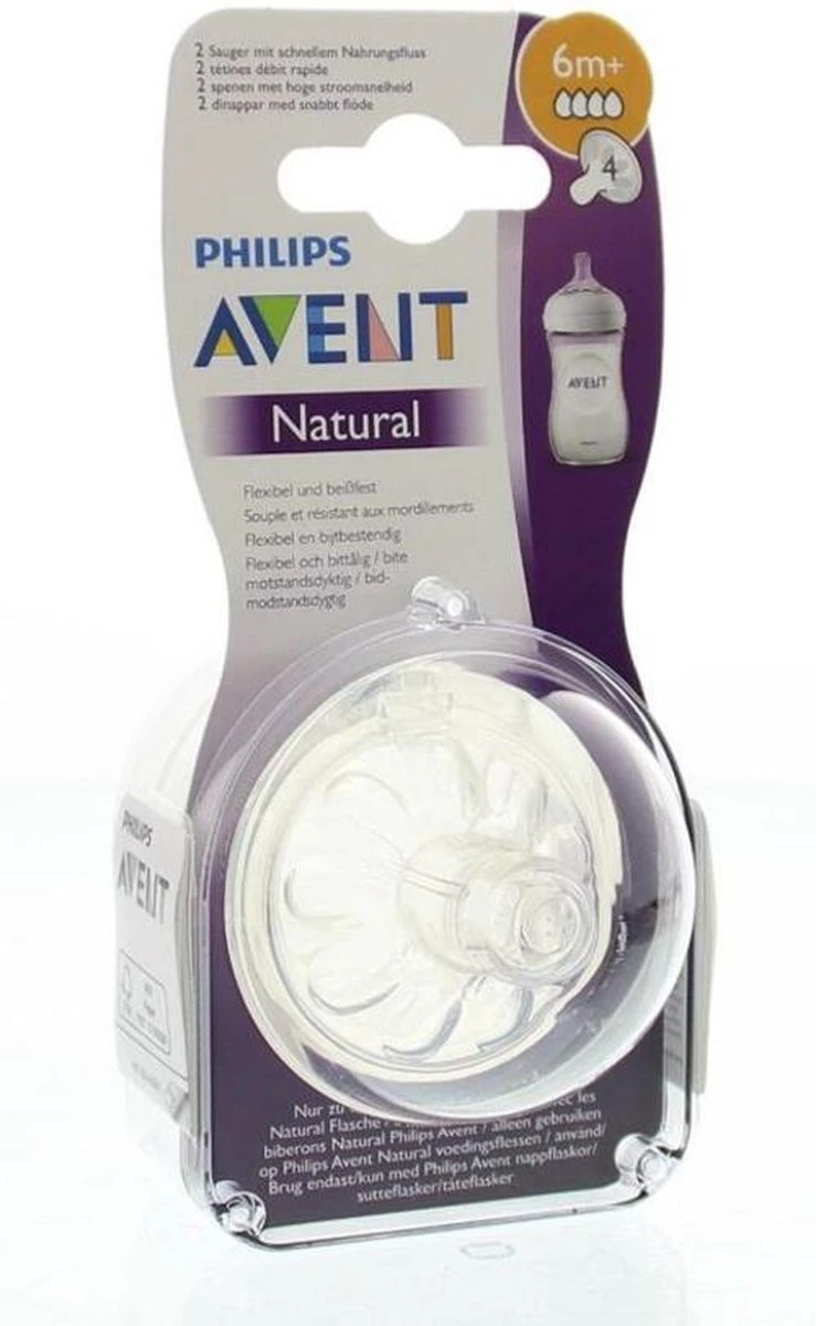 Philips Avent SCF044/27 Natural Speen - 6m+ - 2 Stuks - Afbeelding 17