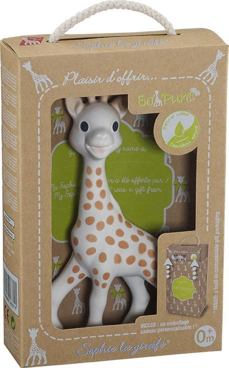 Sophie De Giraf - So Pure - Bijtspeelgoed - In Geschenkdoos - 100% Natuurlijk Rubber - Afbeelding 6