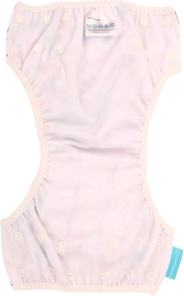 HappyBear - Zwemluier Bosdieren | 0-3 Jaar - Wasbaar - Onesize - Afbeelding 3