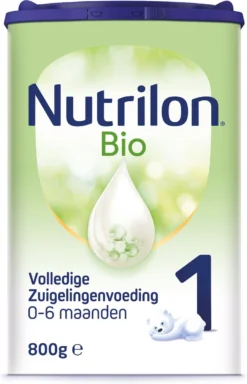 Nutrilon Bio 1 - Volledige Zuigelingenvoeding 0-6 Maanden - 800g - IE-ORG-02