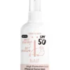Naïf Zonnebrand Spray SPF50 Zonder Parfum - 100ML - Baby & Kids - Met Natuurlijke Ingrediënten