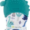 Itzy Ritzy - Itzy Mitt™ - Baby Bijtwant - Teal Dino