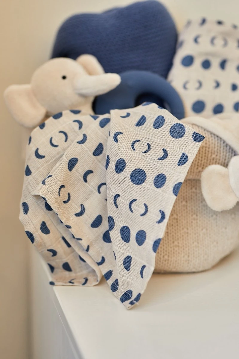 Jollein Hydrofiel Multidoek Bloom 115x115cm - 2 Stuks - Afbeelding 7