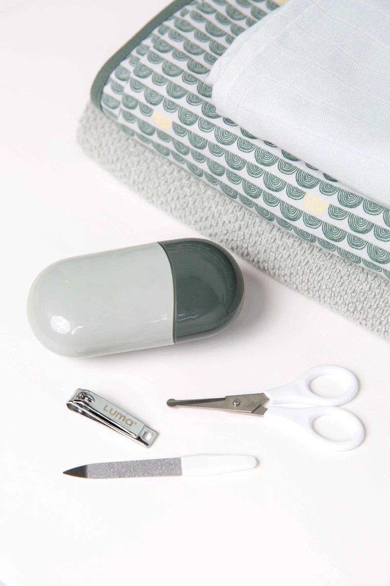 LUMA Bad- En Verzorgingsset (8-delig) - Sage Green - Afbeelding 4