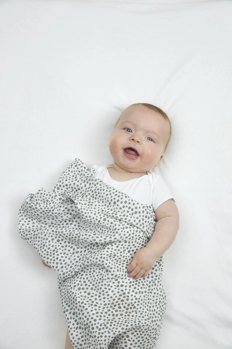 Meyco Cheetah Starterset - 9-pack - Hydrofiel - Forest Green - Afbeelding 4