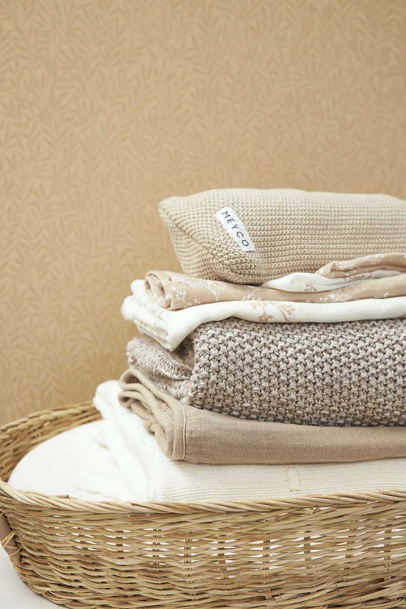 Meyco Branches 3-pack Hydrofiele Washandjes - 20x17 Cm - Sand - Afbeelding 4