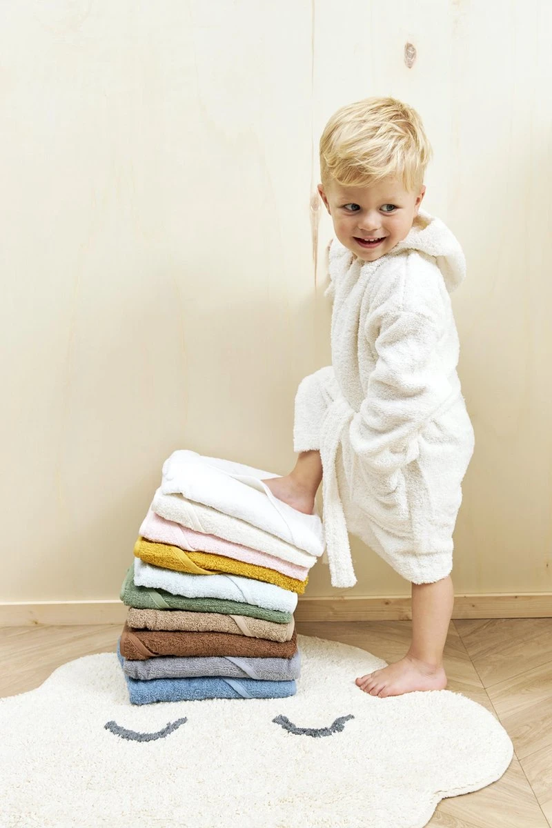 Meyco Badcape Basic Badstof - Forest Green - 75x75cm - Afbeelding 2