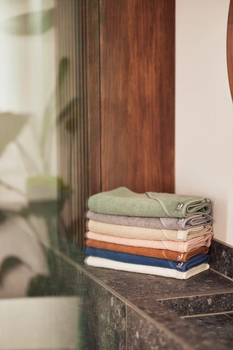 Jollein Badcape Badstof 75x75cm - Ivory - Afbeelding 6