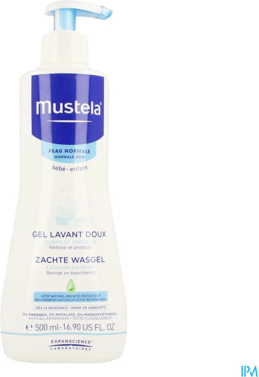 Mustela Baby Zachte Wasgel - 500 Ml - Afbeelding 3