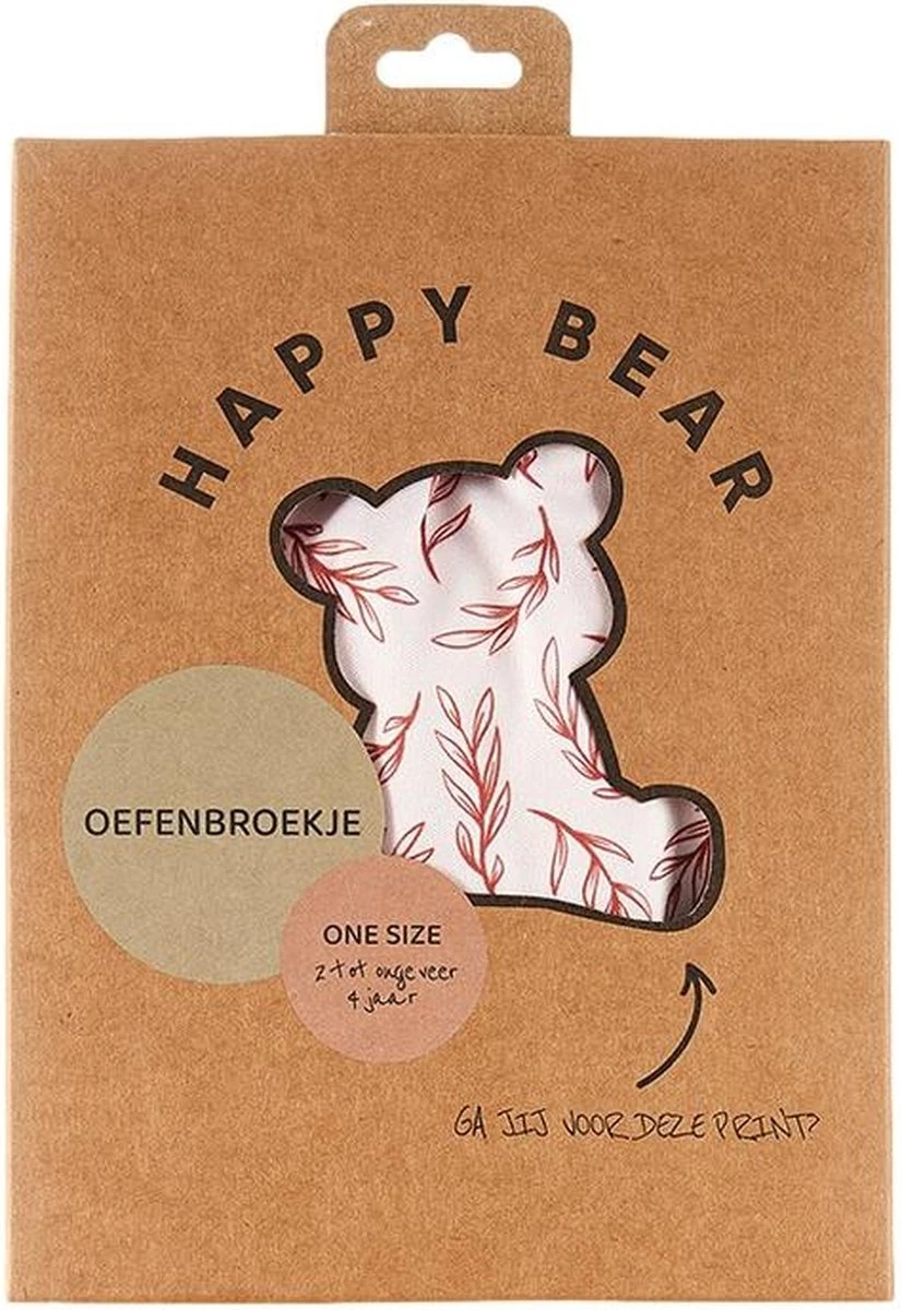 HappyBear | Oefenbroekje - Twiggy| Voor Het Opvangen Van Kleine Ongelukjes | Stretchy Stof Voor Een Perfecte Pasvorm | De Laatste Stap Naar Zindelijkheid - Afbeelding 2