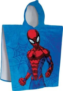 Spider-Man, Hero - Poncho / Badcape - 60 X 120 Cm - Katoen