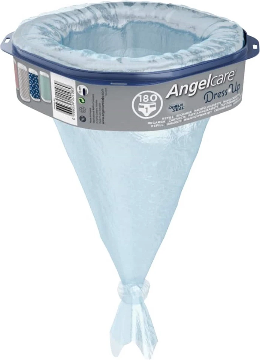 Angelcare DressUp Navulverpakking Luieremmer - 1 ROL - Afbeelding 8