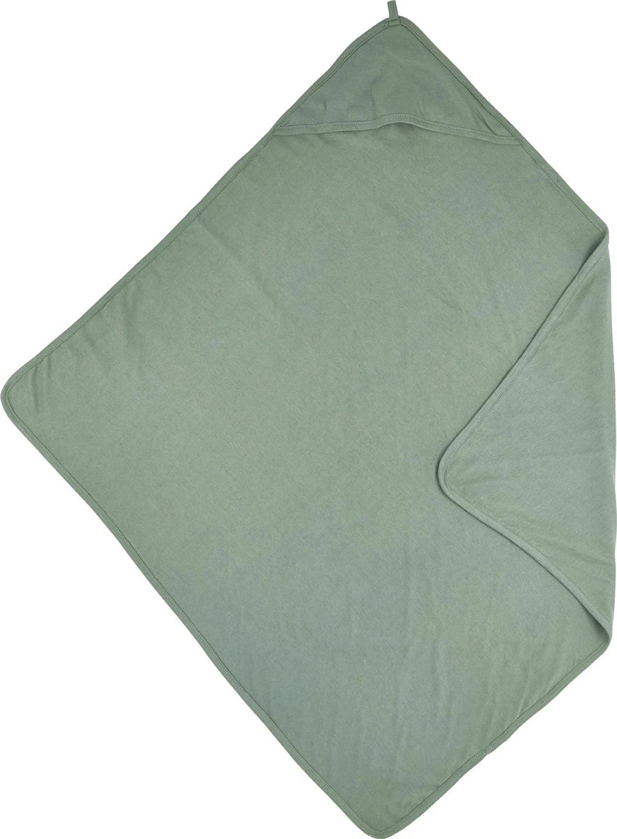 Meyco Badcape Basic Badstof - Forest Green - 75x75cm - Afbeelding 4