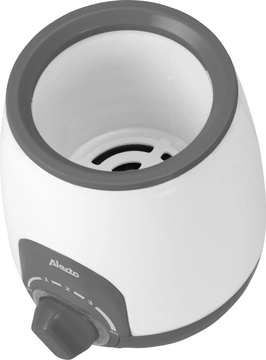 Alecto BW-512 CAR - Flessenwarmer Met 500W Vermogen Voor Thuis En Onderweg - Geleverd Met 12V Auto Adapter - Wit - Afbeelding 3