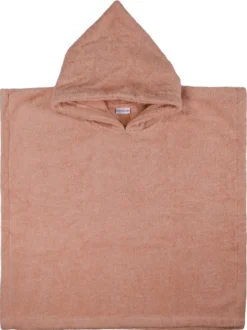 MamaLoes Badstof Light Pink Baby Poncho ML5285