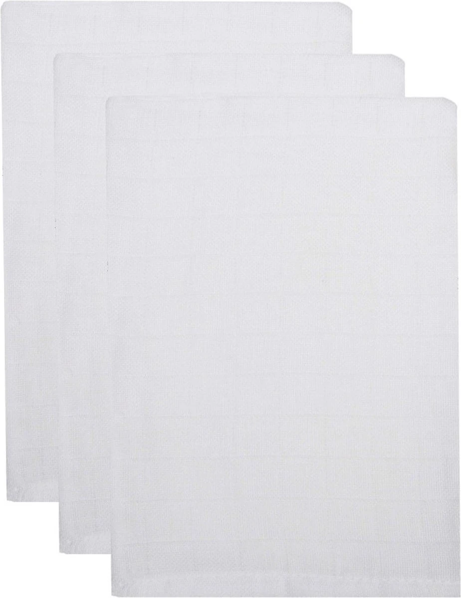 MamaLoes Hydrofiel Starterset - Wit - Hydrofiel Luiers - Hydrofiel Washandjes - Hydrofiel Monddoekjes - Afbeelding 4