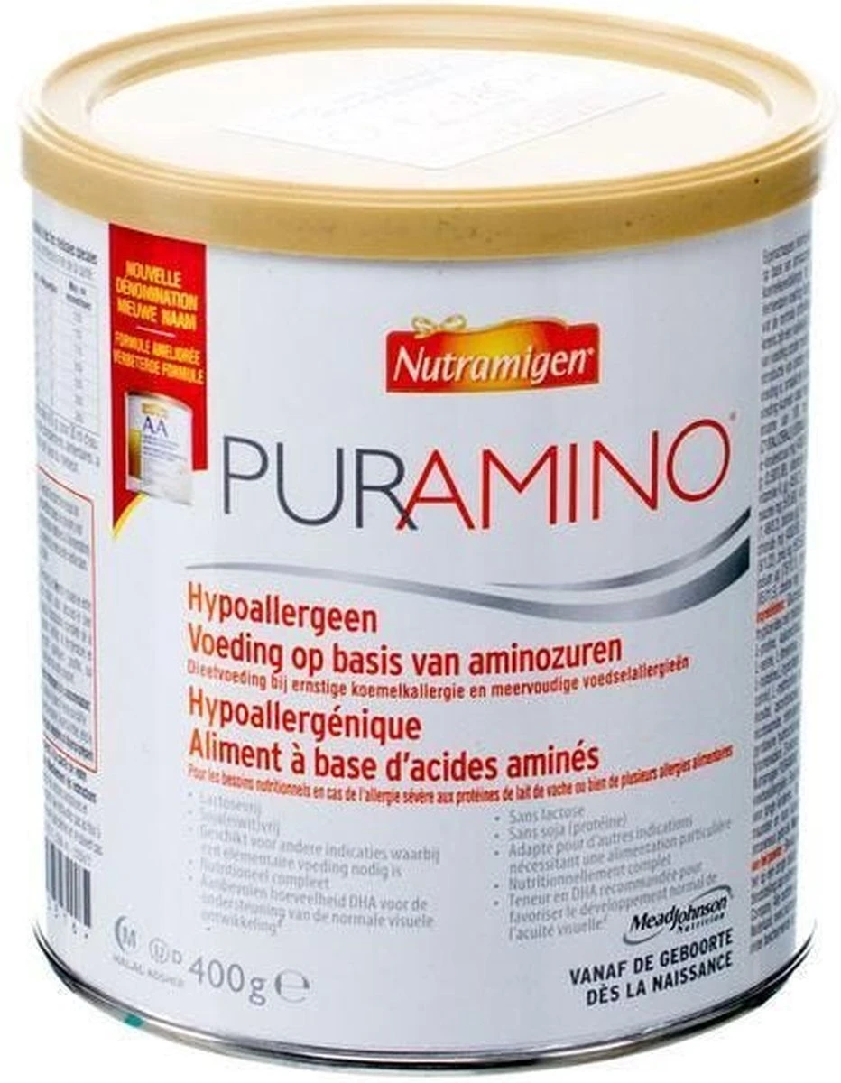 Nutramigen Puramino - Zuigelingenvoeding Op Basis Van Aminozuren - Dieetvoeding - 400 Gram - Afbeelding 2
