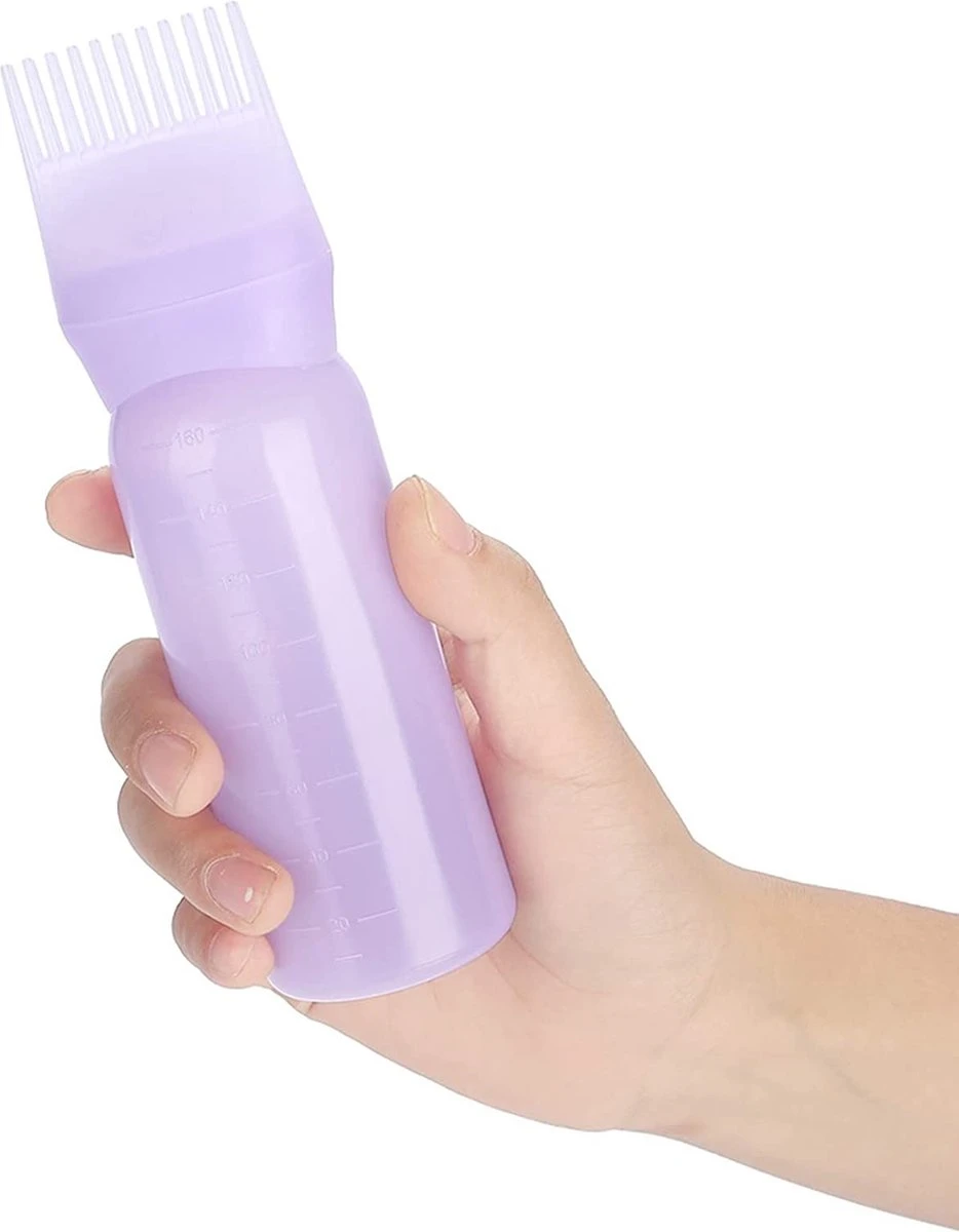 Haar Olie Applicator - Geschikt Voor Rosemary Oil, Mielle Rosemary Mint Oil - Geschikt Voor Haar Serum - Kan Worden Gebruikt Voor Rozemarijn Olie Voor In Het Haar! - Applicatieflesje - Applicator - Afbeelding 4