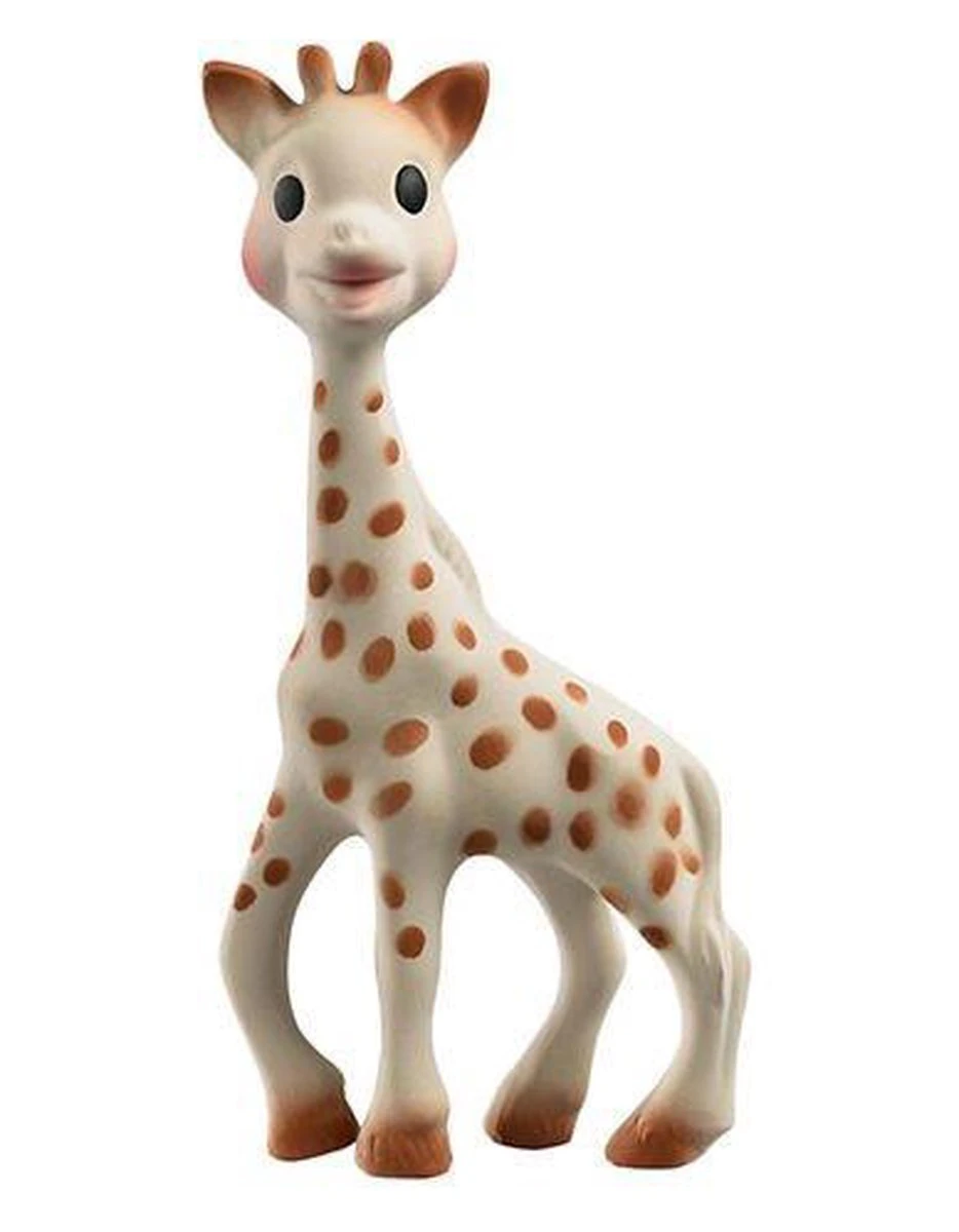 Sophie De Giraf - Bijtspeelgoed - 100% Natuurlijk Rubber - In Wit Rode Geschenkdoos - Afbeelding 4