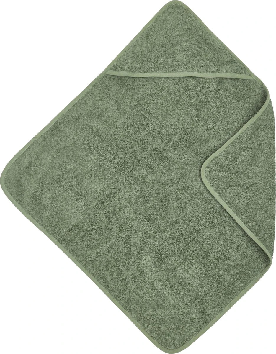 Meyco Badcape Basic Badstof - Forest Green - 75x75cm