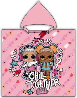 L.O.L. Surprise! LOL Surprise! Poncho Katoen - 60 X 120 Cm - Roze